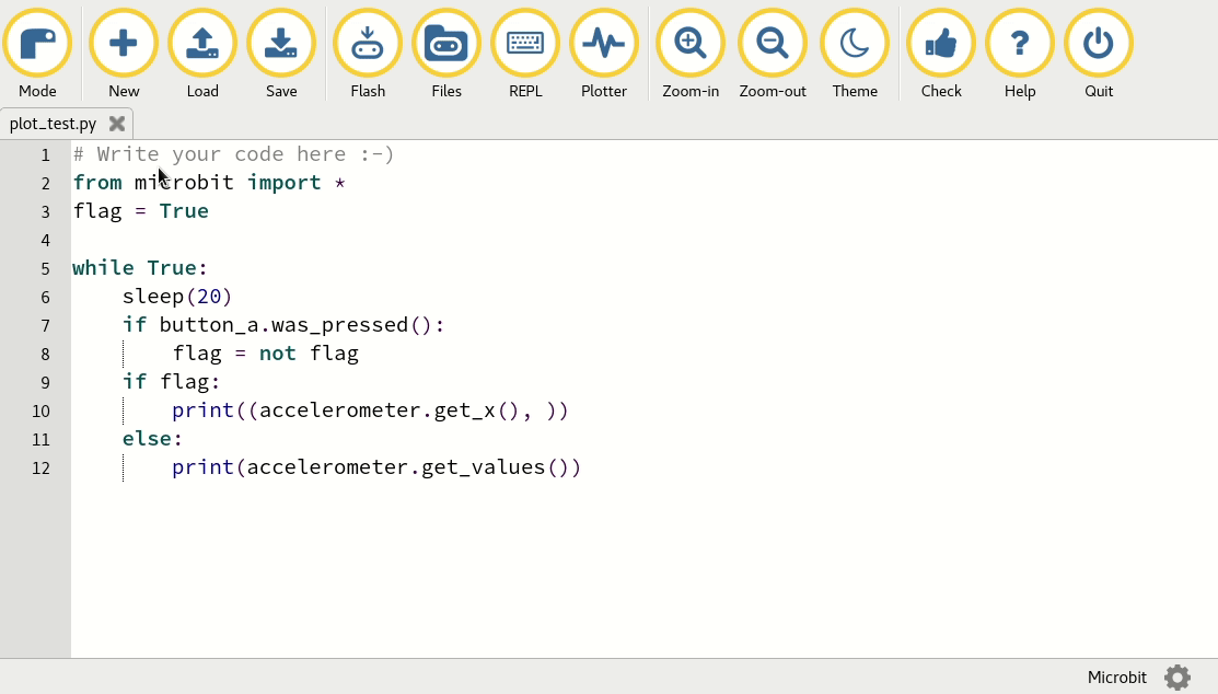 Exploring Simulation Options of micro:bit Python Editor